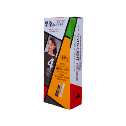PAON Seven-Eight Permanent Hair Color #B4 Light Brown  - รีฟิล